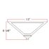 Design House Torino 13 In 2-Light Satin Nickel Flush Mount Light