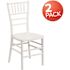 Carnegy Avenue White Resin Chiavari Chairs (Set of 2)