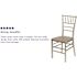 Carnegy Avenue Champagne Resin Chiavari Chairs (Set of 2)