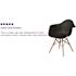 Carnegy Avenue Black Plastic Party Chairs (Set of 2)