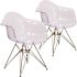 Carnegy Avenue Clear Ghost Chairs (Set of 2)