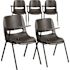 Carnegy Avenue Black Tablet Arm Chairs (Set of 5)