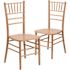 Carnegy Avenue Natural Wood Chiavari Chairs (Set of 2)