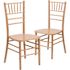 Carnegy Avenue Natural Wood Chiavari Chairs (Set of 2)