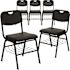 Carnegy Avenue Black Tablet Arm Chairs (Set of 5)