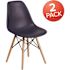 Carnegy Avenue Navy Plastic Party Chairs (Set of 2)