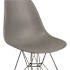 Carnegy Avenue Moss Gray Plastic Party Chairs (Set of 2)