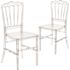 Carnegy Avenue Crystal Ice Ghost Chairs (Set of 2)