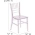 Carnegy Avenue Clear Kids Chiavari Chairs (Set of 10)