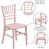 Carnegy Avenue Pink Kids Chiavari Chairs (Set of 10)