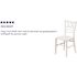 Carnegy Avenue White Kids Chiavari Chairs (Set of 10)