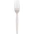 PrimeSource Polystyrene White Heavy-Weight Fork (1000 per Case)