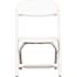 Carnegy Avenue White Kids Plastic Folding Chairs (Set of 2)