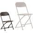 Carnegy Avenue Black Kids Plastic Folding Chairs (Set of 2)