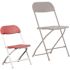 Carnegy Avenue Burgundy Kids Plastic Folding Chairs (Set of 2)