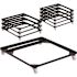 Carnegy Avenue Stack Chair Dolly with Wheels - Black (Set of 8)