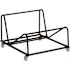 Carnegy Avenue 200 lbs. Capacity Stack Chair Dolly with Wheels - Black (Set of 6)