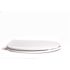 ProPlus Elongated Closed Front Toilet Seat with Cover in White
