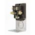 Leviton 50 Amp Double Pole Single Outlet, Black 5378-P00