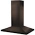 ZLINE Kitchen and Bath 48 in. 400 CFM Convertible Island Mount Range Hood in Black Stainless Steel