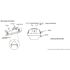 HALCO LIGHTING TECHNOLOGIES 4 ft. 96-Watt Equivalent Integrated LED Gray Strip Light Fixture Vapor Tight Daylight 5000K