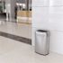 HLS COMMERCIAL 13 Gal. Oval Open Top Stainless Steel Trach Can