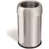 HLS COMMERCIAL 16 Gal. Round Open Top Stainless Steel Trash Can with Odor Filter