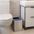 HLS COMMERCIAL 5 Gal./20 Liter Stainless Steel Combo Recycle Bin and Trash Can with Color-Coded Removable Plastic Liners