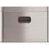 HLS COMMERCIAL 5 Gal./20 Liter Stainless Steel Combo Recycle Bin and Trash Can with Color-Coded Removable Plastic Liners