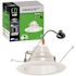 6 in. 30 Lighting Options Integrated LED Recessed Light Trim Adjustable CCT New Construction Remodel Indoor Wet Rated