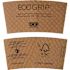 Eco-Products Ecogrip Renewable Resource Kraft Compostable/Recyclable Cup Sleeve (1300 per Carton)