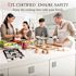 GASLAND 12 in. Built-In Gas Stove Top LPG Natural Gas Cooktop in Stainless Steel with 2-Sealed Burners ETL