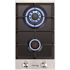 GASLAND 12 in. Built-In Gas Stove Top Liquid Propane Natural Gas Cooktop in Black Tempered Glass with 2-Sealed Burners ETL