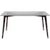 Carnegy Avenue 35.25 in. x 59 in. Espresso/Glass Table