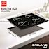 GASLAND 24 in. 4 Elements Smooth Top Induction Cooktop in Black with Boost Function