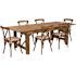 Carnegy Avenue 7-Piece Antique Rustic Farm Table Set