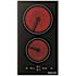 GASLAND 12 in. Radiant Electric Cooktop Ceramic Glass Smooth in Black with 2-Elements, ETL Listed