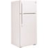 GE ENERGY STAR 17.5 Cu. Ft. Top-Freezer White Refrigerator