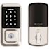 Kwikset HALO Satin Nickel Single-Cylinder Keypad Electronic Smart Lock Deadbolt Featuring SmartKey, Touchscreen and WiFi