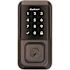 Kwikset HALO Venetian Bronze Single-Cylinder Keypad Electronic Smart Lock Deadbolt featuring SmartKey, Touchscreen and WiFi