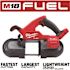 Milwaukee M18 FUEL 18V Lithium-Ion Brushless Cordless Compact Bandsaw (Tool-Only)