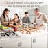 GASLAND 30 in. Built-In Gas Stove Top LPG Natural Gas Cooktop in Stainless Steel with 5 Sealed Burners, ETL