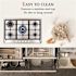 GASLAND 30 in. Built-In Gas Stove Top LPG Natural Gas Cooktop in Stainless Steel with 5 Sealed Burners, ETL