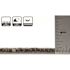 Shaw Oneida - Cigar - Gray Commercial 24 x 24 in. Glue-Down Carpet Tile Square (80 sq. ft.)