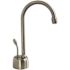 Westbrass 9 in. 1-Handle Hot Water Dispenser Faucet with HotMaster Digital Tank and In-line Water Filter, Satin Nickel