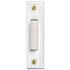 Hampton Bay Wired LED Illuminated Doorbell Push Button, White