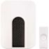 Hampton Bay Wireless Battery Operated Doorbell Kit with Wireless Push Button, White