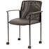 BOSS Office Products Black Mesh Desk Chair On Casters