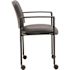 BOSS Office Products Black Mobile Desk Chair
