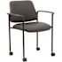 BOSS Office Products Black Mobile Desk Chair